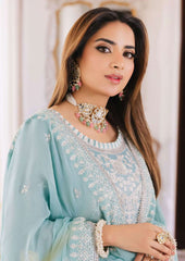 LUXURY CHIFFON UNSTITCHED 3PCS