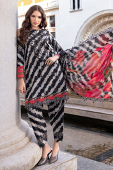 LUXURY LAWN UNSTITCHED 3PCS