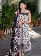 LUXURY LAWN UNSTITCHED 3PCS