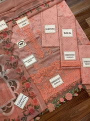 LUXURY LAWN UNSTITCHED 3PCS