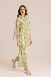 Printed 3 Pcs Unstitched Swiss Lawn Collection Ladies Dress