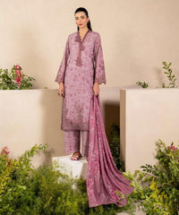 LUXURY LAWN UNSTITCHED 3PCS