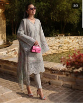 LUXURY CHICKENKARI UNSTITCHED 3PCS