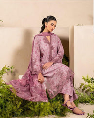 LUXURY LAWN UNSTITCHED 3PCS