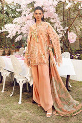 LUXURY LAWN UNSTITCHED 3PCS