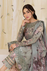 LUXURY LAWN UNSTITCHED 3PCS