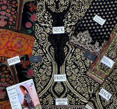 MARIA B LUXURY LAWN UNSTITCHED 3PCS
