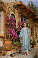 LUXURY LAWN UNSTITCHED 3PCS