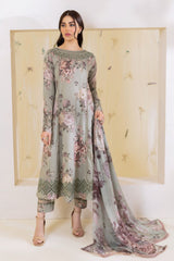 LUXURY LAWN UNSTITCHED 3PCS