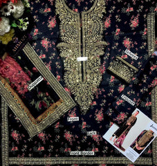 LUXURY SILK UNSTITCHED 3PCS