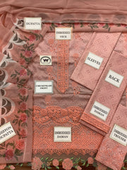 LUXURY LAWN UNSTITCHED 3PCS