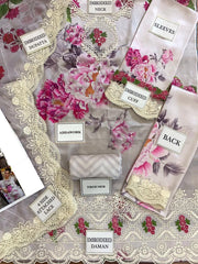 LUXURY SILK UNSTITCHED 3PCS