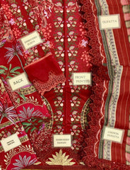 LUXURY LAWN UNSTITCHED 3PCS