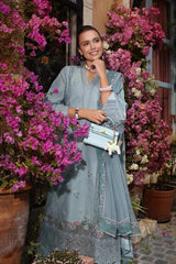 LUXURY LAWN UNSTITCHED 3PCS