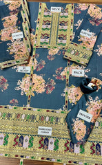 LUXURY SILK UNSTITCHED 3PCS