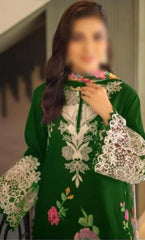 LUXURY LAWN UNSTITCHED 3PCS