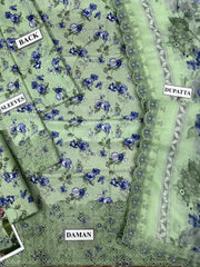 LUXURY LAWN UNSTITCHED 3PCS