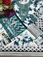 LUXURY LAWN UNSTITCHED 3PCS