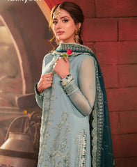 LUXURY CHIFFON UNSTITCHED 3PCS