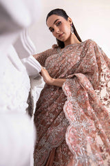 LUXURY HEAVY EMBROIDERED SAREE