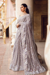 LUXURY HEAVY EMBROIDERED SAREE