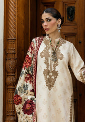 Luxury Unstitched Embroidered 3pcs
