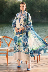 MARIA B UNSTITCHED LUXURY LAWN 3PCS