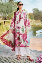 MARIA B LUXURY LAWN UNSTITCHED 3PCS