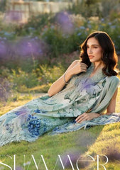 MARIA B UNSTITCHED LUXURY LAWN 3PCS