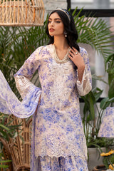 MARIA B LUXURY LAWN 3PCS
