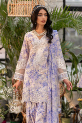 MARIA B LUXURY LAWN 3PCS