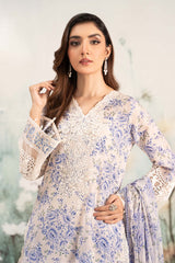 MARIA B LUXURY LAWN 3PCS