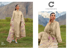 LUXURY CHICKENKARI UNSTITCHED 3PCS