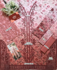 LUXURY CHICKENKARI UNSTITCHED 3PCS