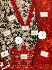 LUXURY LAWN UNSTITCHED 3PCS