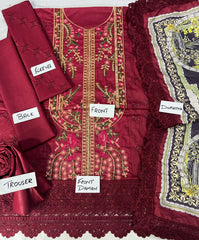 LUXURY LAWN UNSTITCHED 3PCS