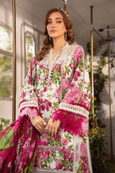 LUXURY LAWN UNSTITCHED 3PCS