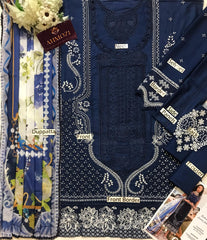 LUXURY CHICKENKARI UNSTITCHED 3PCS