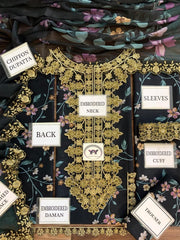 LUXURY LAWN UNSTITCHED 3PCS