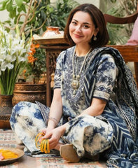 LUXURY LAWN UNSTITCHED 3PCS