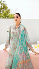 LUXURY LAWN UNSTITCHED 3PCS