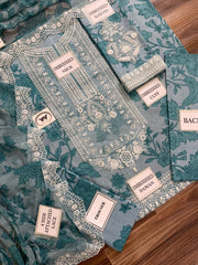 LUXURY LAWN UNSTITCHED 3PCS