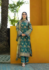 LUXURY LAWN UNSTITCHED 3PCS