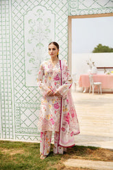LUXURY LAWN UNSTITCHED 3PCS