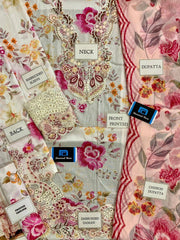 LUXURY LAWN UNSTITCHED 3PCS