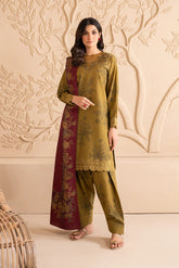 LUXURY LAWN UNSTITCHED 3PCS