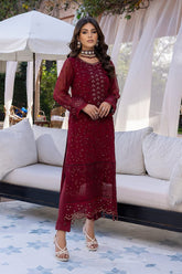 LUXURY CHIFFON UNSTITCHED 3PCS