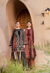 MARIA B LUXURY LAWN UNSTITCHED 3PCS