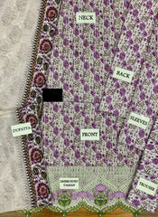 MARIA B UNSTITCHED LUXURY LAWN