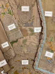 MARIA B UNSTITCHED LUXURY CHICKENKARI